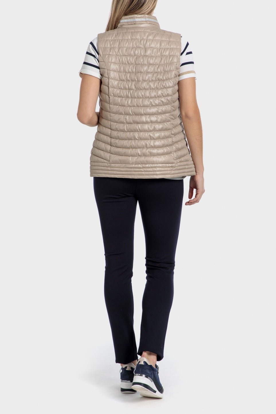 PUNT ROMA - מכנסי אלגנט בצבע נייבי - MASHBIR//365