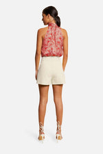 MORGAN - מכנסי אלגנט בצבע שמנת - MASHBIR//365