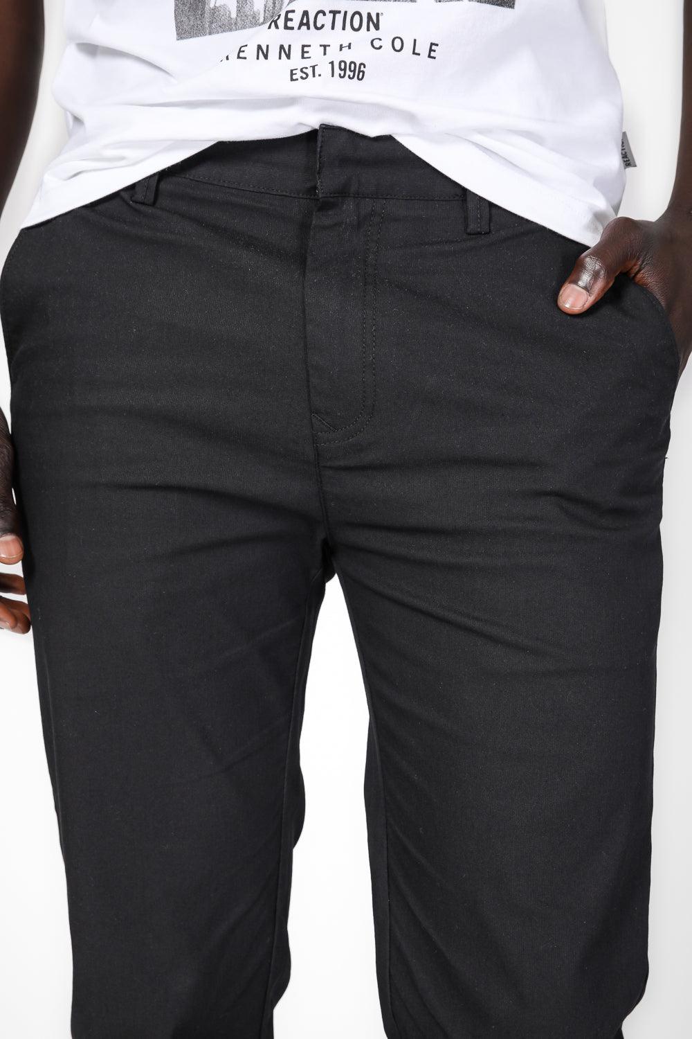 KENNETH COLE - מכנסי אלגנט בצבע שחור - MASHBIR//365