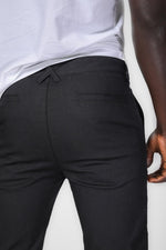 KENNETH COLE - מכנסי אלגנט בצבע שחור - MASHBIR//365