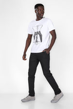 KENNETH COLE - מכנסי אלגנט בצבע שחור - MASHBIR//365