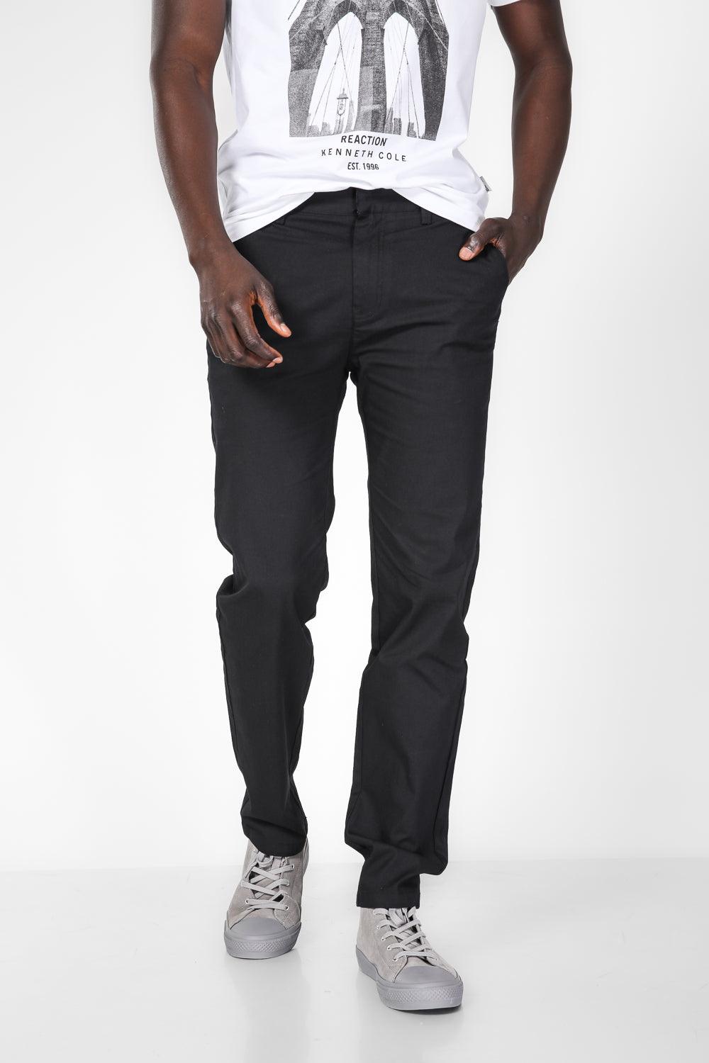 KENNETH COLE - מכנסי אלגנט בצבע שחור - MASHBIR//365