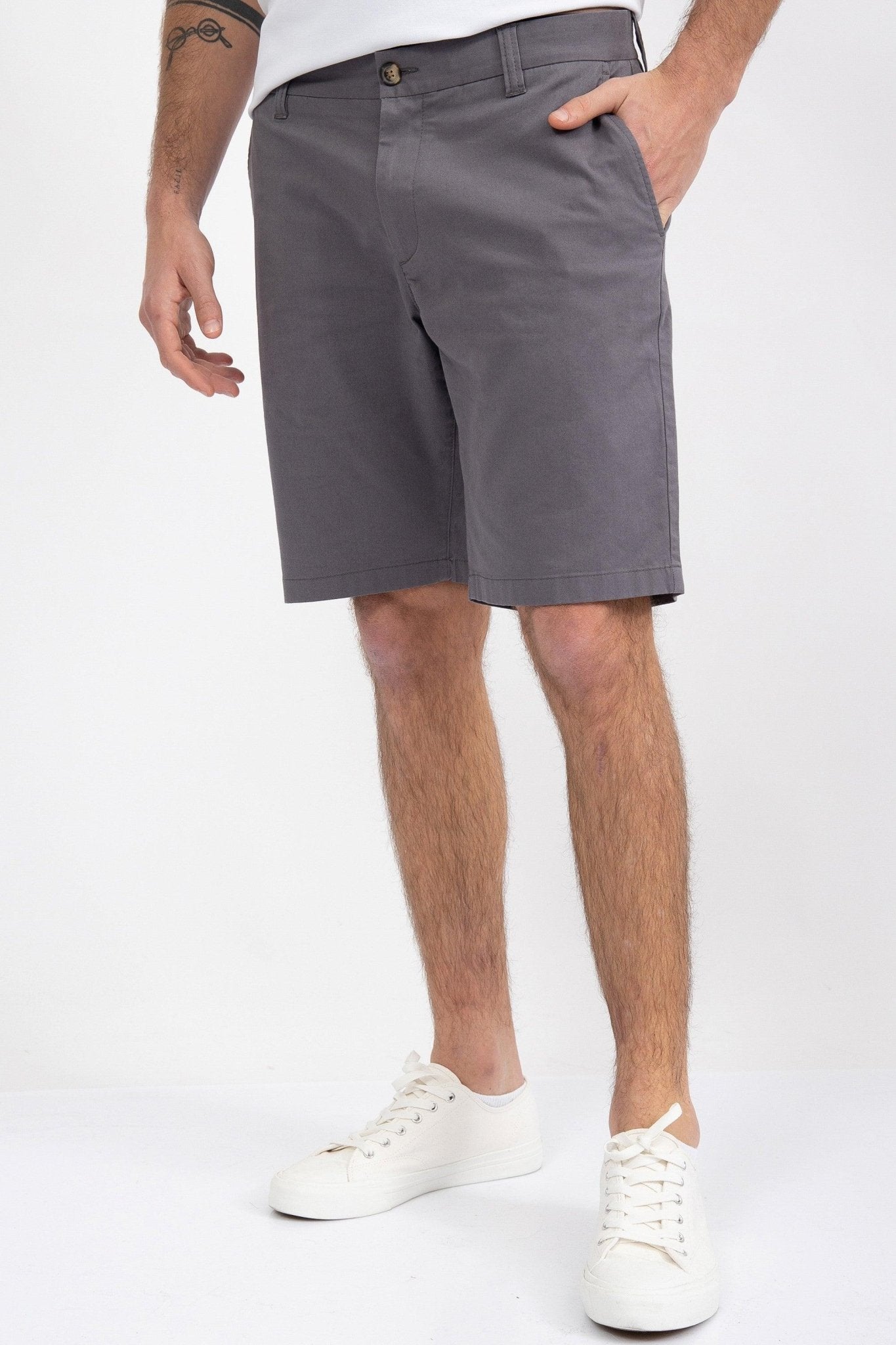 NAUTICA - מכנסי ברמודה צבע אפור - MASHBIR//365