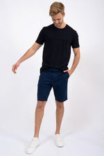 NAUTICA - מכנסי ברמודה צבע NAVY - MASHBIR//365