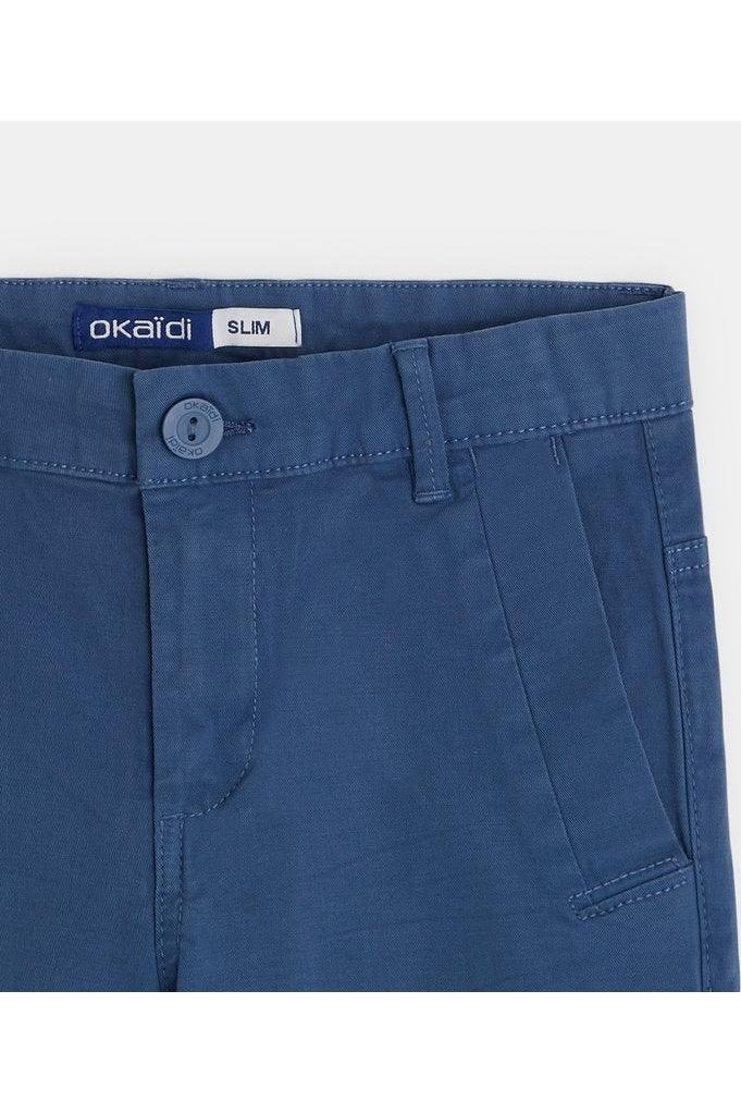 OKAIDI - מכנסי ברמודה בצבע כחול לילדים - MASHBIR//365
