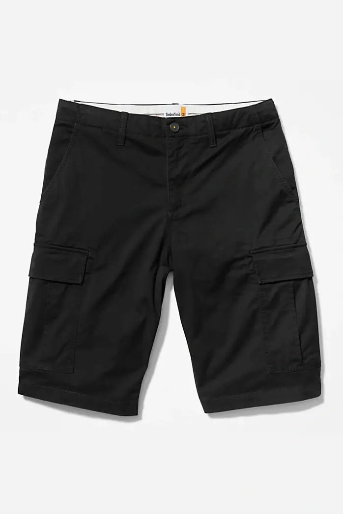 TIMBERLAND - מכנסי ברמודה CARGO בצבע שחור - MASHBIR//365