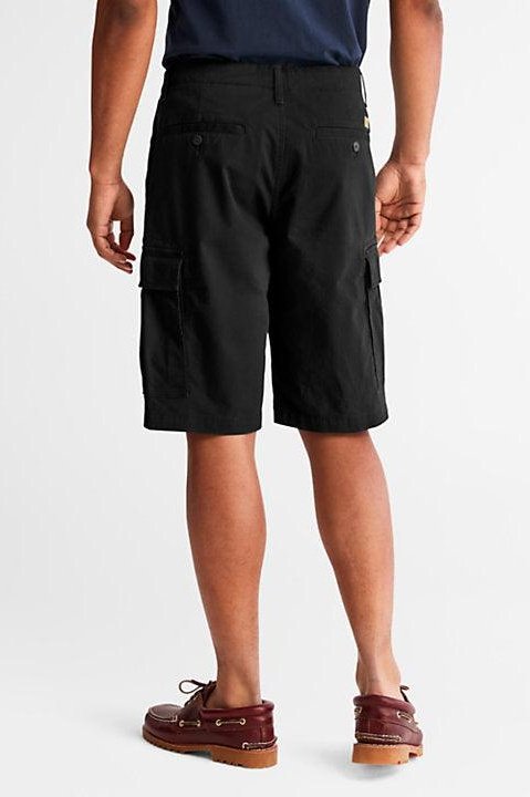 TIMBERLAND - מכנסי ברמודה CARGO בצבע שחור - MASHBIR//365