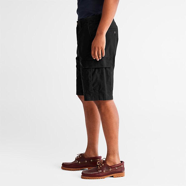 TIMBERLAND - מכנסי ברמודה CARGO בצבע שחור - MASHBIR//365