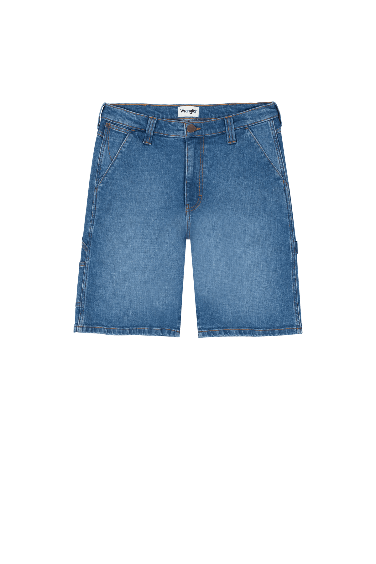 WRANGLER - מכנסי ברמודה CARPENTER SHORT בצבע כחול - MASHBIR//365