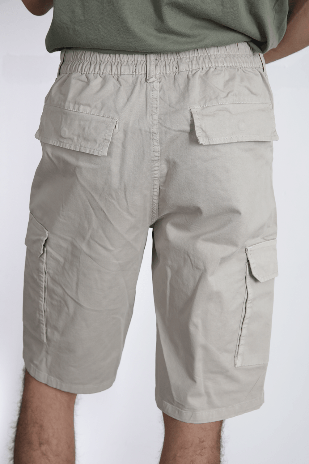 SCORCHER - מכנסי ברמודה CLASSIC בצבע בז' - MASHBIR//365