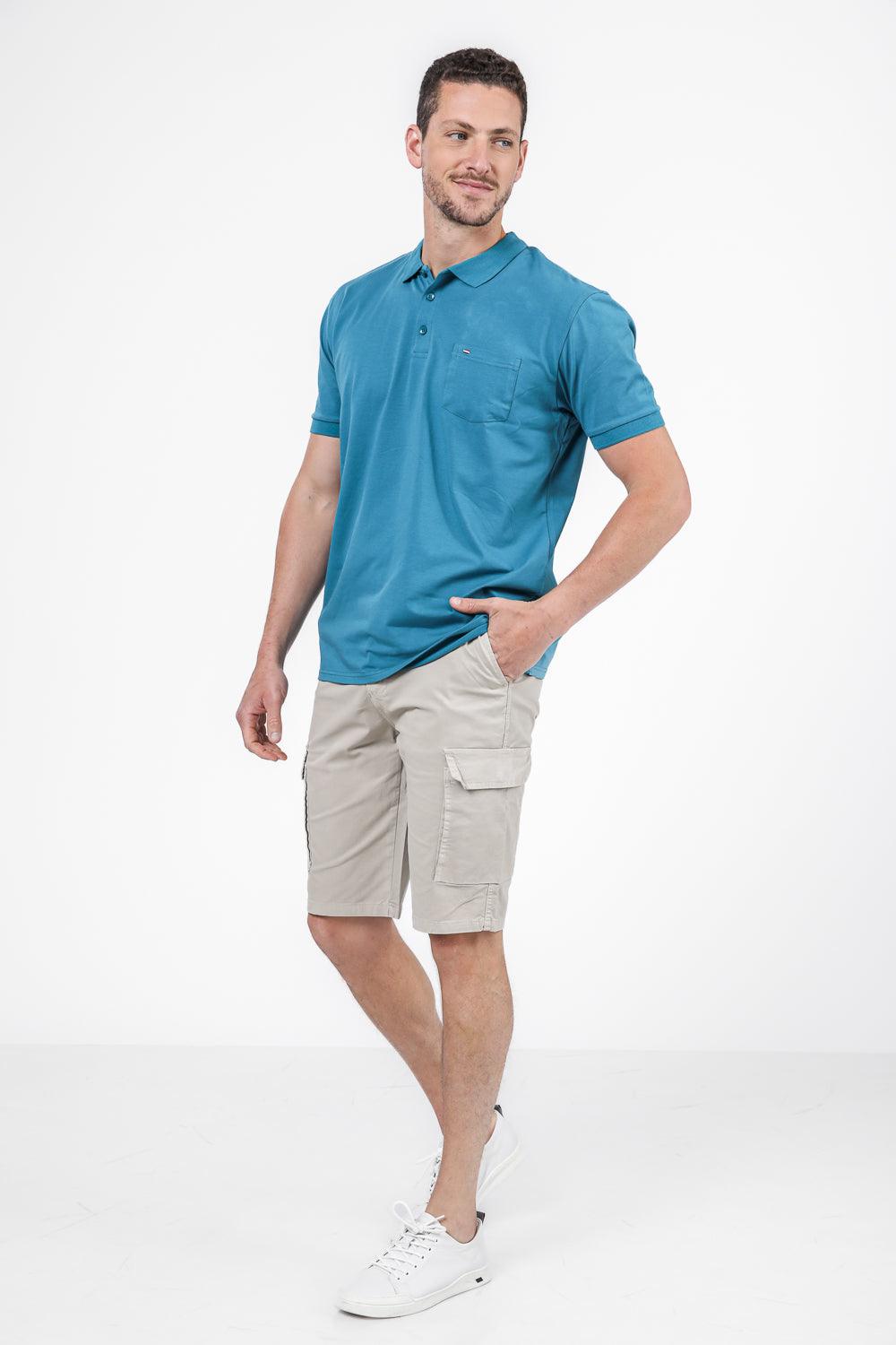 SCORCHER - מכנסי ברמודה CLASSIC בצבע בז' - MASHBIR//365