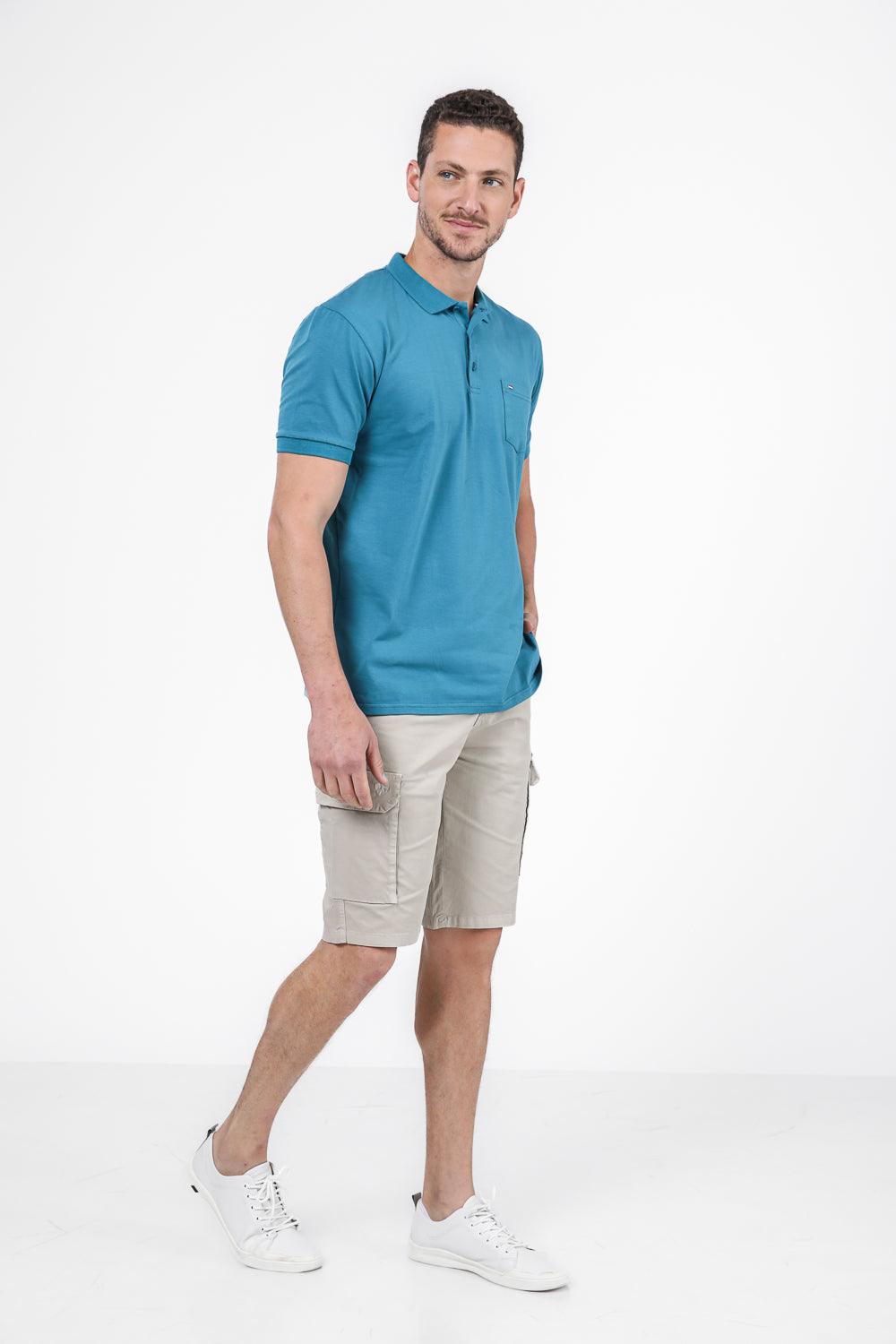 SCORCHER - מכנסי ברמודה CLASSIC בצבע בז' - MASHBIR//365