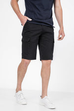 SCORCHER - מכנסי ברמודה CLASSIC בצבע שחור - MASHBIR//365