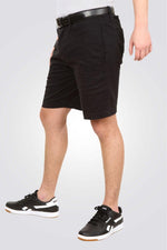 NAUTICA - מכנסי ברמודה צ'ינו שחור - MASHBIR//365