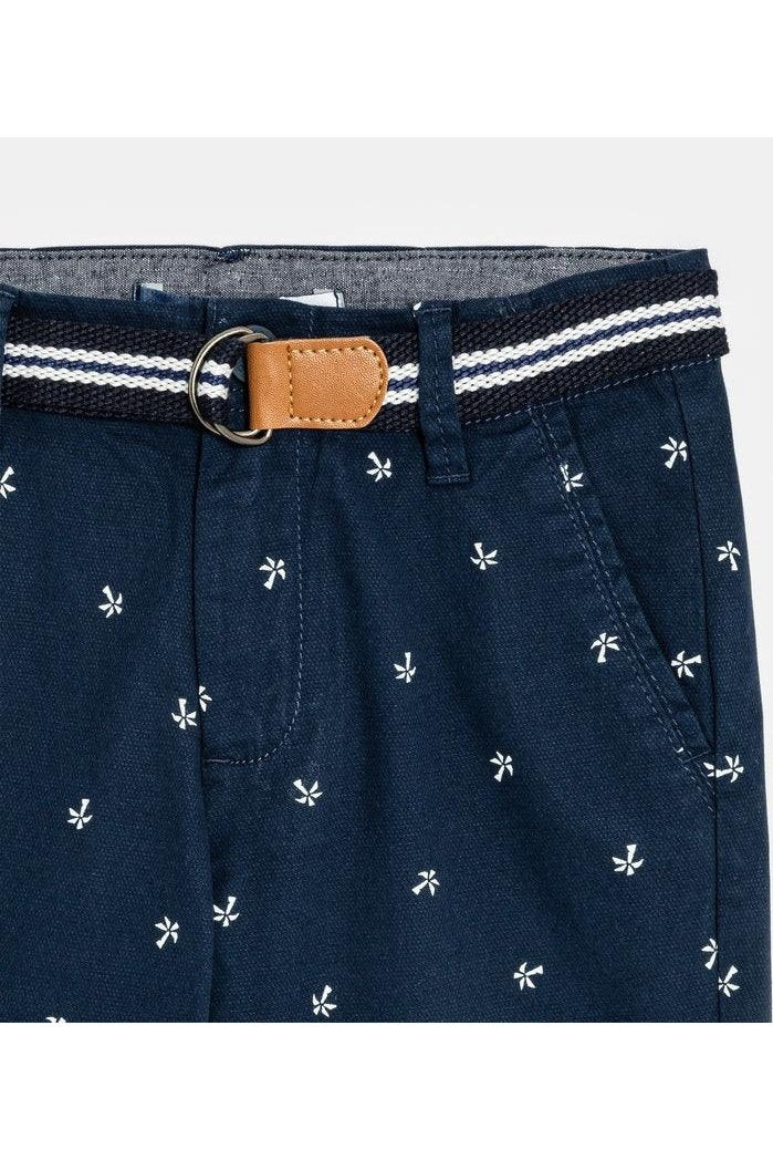 OKAIDI - מכנסי ברמודה לילדים בצבע נייבי - MASHBIR//365