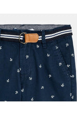 OKAIDI - מכנסי ברמודה לילדים בצבע נייבי - MASHBIR//365