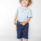 OKAIDI - מכנסי ברמודה לילדים בצבע נייבי - MASHBIR//365 - 3