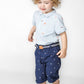 OKAIDI - מכנסי ברמודה לילדים בצבע נייבי - MASHBIR//365 - 2