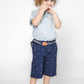 OKAIDI - מכנסי ברמודה לילדים בצבע נייבי - MASHBIR//365 - 4