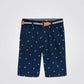 OKAIDI - מכנסי ברמודה לילדים בצבע נייבי - MASHBIR//365 - 5