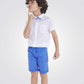 OKAIDI - מכנסי ברמודה לילדים בצבע כחול - MASHBIR//365 - 1
