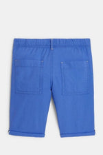 OKAIDI - מכנסי ברמודה לילדים בצבע כחול - MASHBIR//365