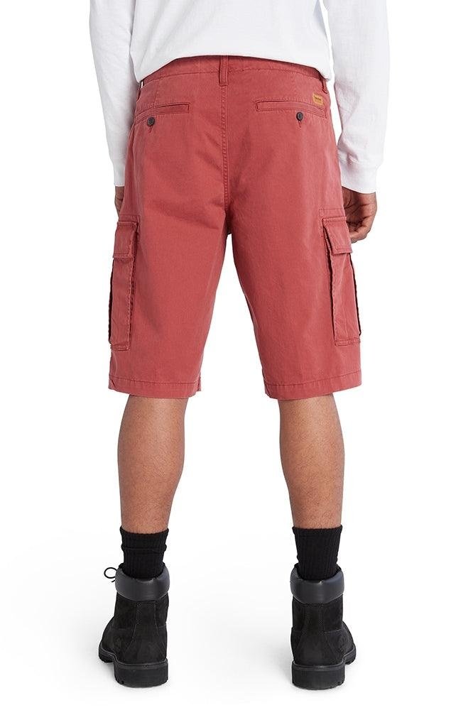 TIMBERLAND - מכנסי ברמודה מכנסי CARGO בצבע אפרסק - MASHBIR//365