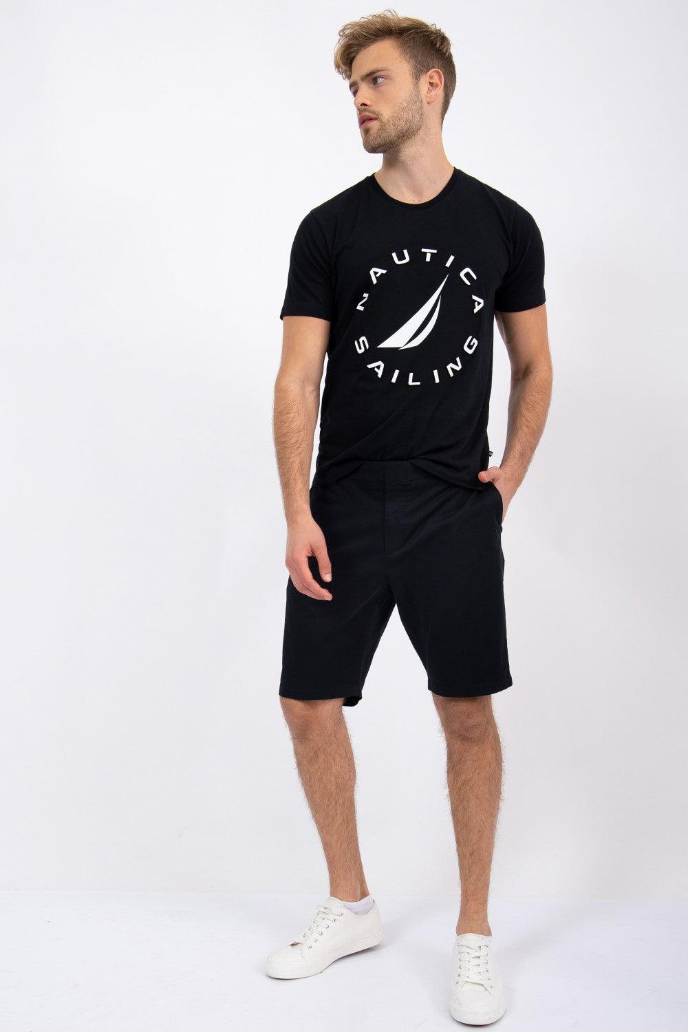 NAUTICA - מכנסי ברמודה TRUE BLACK - MASHBIR//365