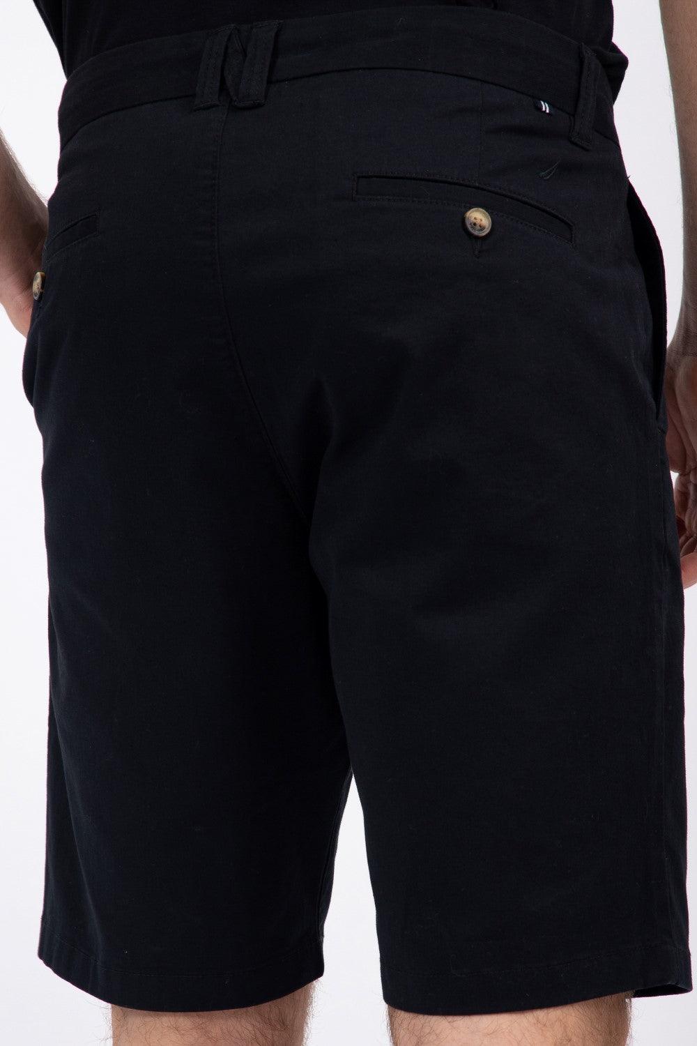 NAUTICA - מכנסי ברמודה TRUE BLACK - MASHBIR//365