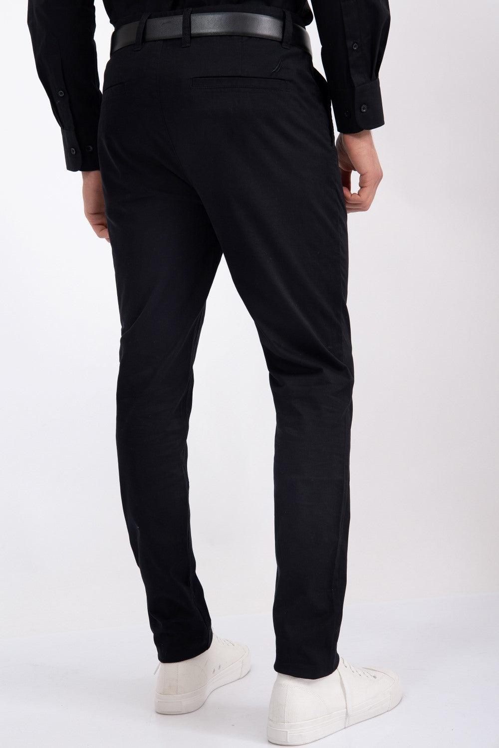 NAUTICA - מכנסי CHINO שחורים - MASHBIR//365