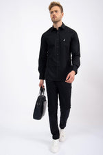 NAUTICA - מכנסי CHINO שחורים - MASHBIR//365