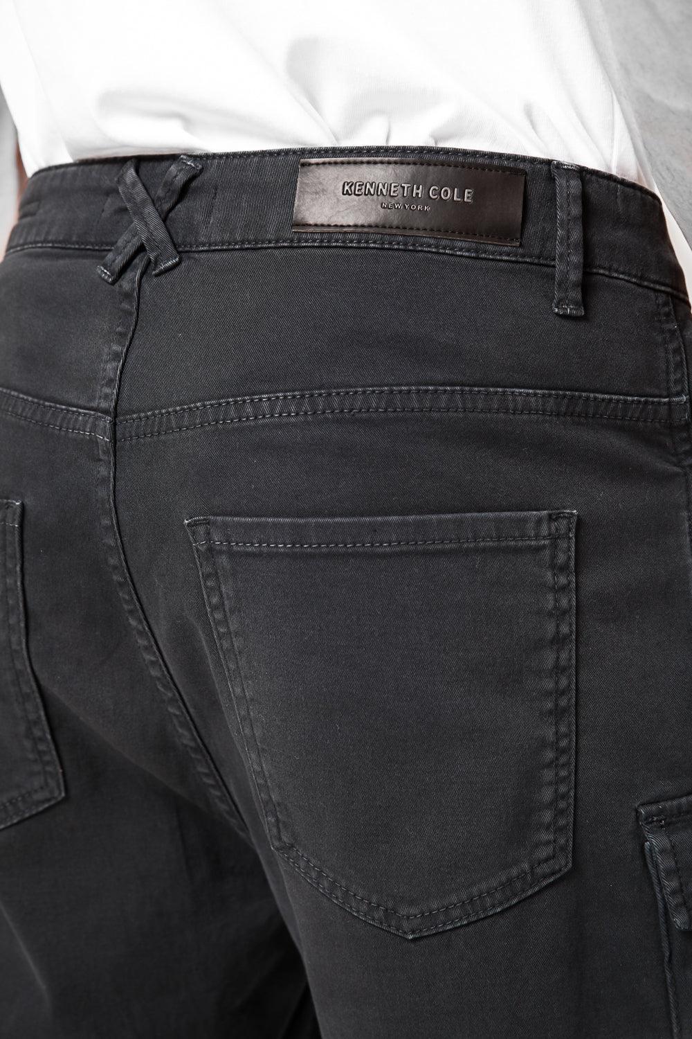 KENNETH COLE - מכנסי דגמ"ח בצבע נייבי - MASHBIR//365