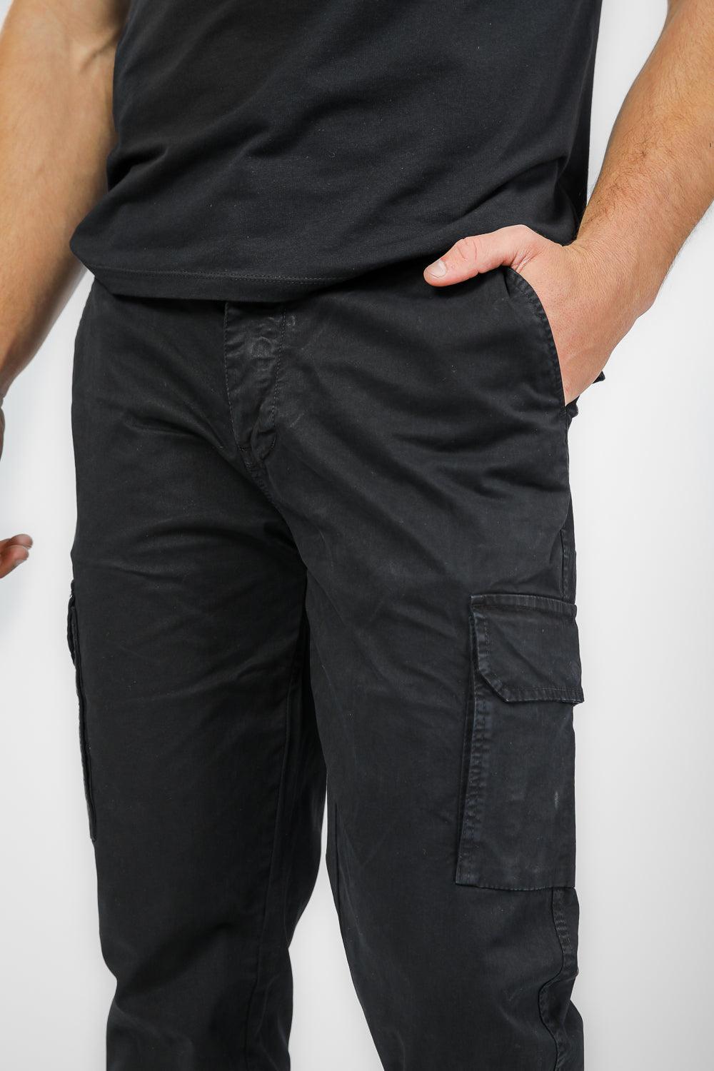 SCORCHER - מכנסי דגמ"ח בצבע שחור - MASHBIR//365