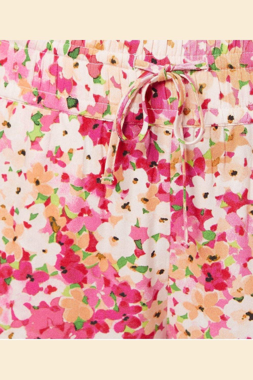 ETAM - מכנסי פיג'מה 7/8 GABBIE בהדפס פרחוני - MASHBIR//365