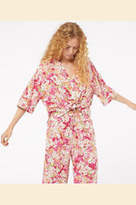ETAM - מכנסי פיג'מה 7/8 GABBIE בהדפס פרחוני - MASHBIR//365