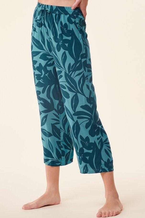 ETAM - מכנסי פיג'מה 7/8 JAHIA הדפס עלים - MASHBIR//365