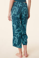 ETAM - מכנסי פיג'מה 7/8 JAHIA הדפס עלים - MASHBIR//365