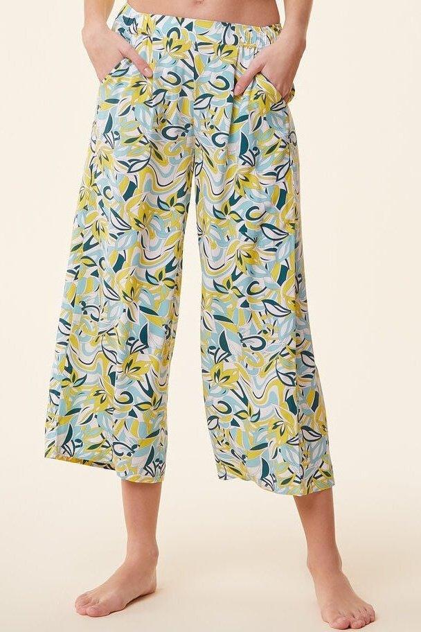 ETAM - מכנסי פיג'מה 7/8 JONA בהדפס צבעוני - MASHBIR//365