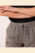 ETAM - מכנסי פיג'מה 7/8 SACI הדפס אתני - MASHBIR//365