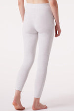 ETAM - מכנסי פיג'מה אריג BATIA אפור בהיר - MASHBIR//365