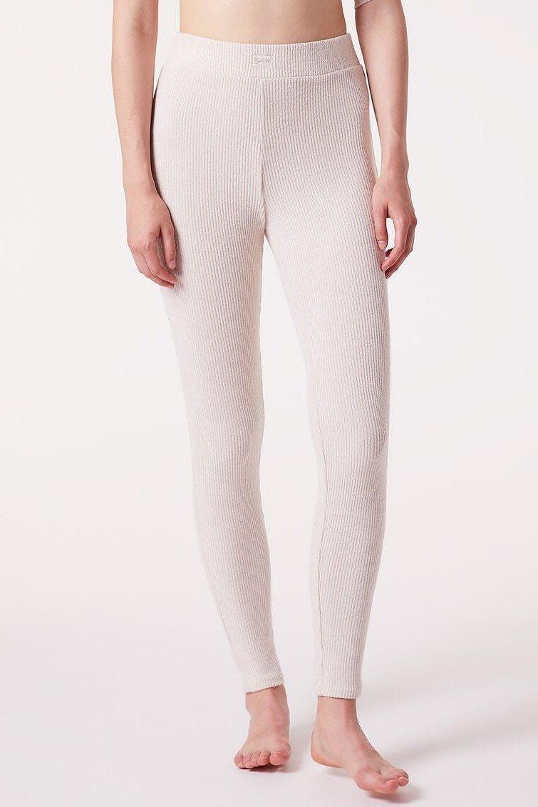 ETAM - מכנסי פיג'מה אריג BATIA בז' - MASHBIR//365