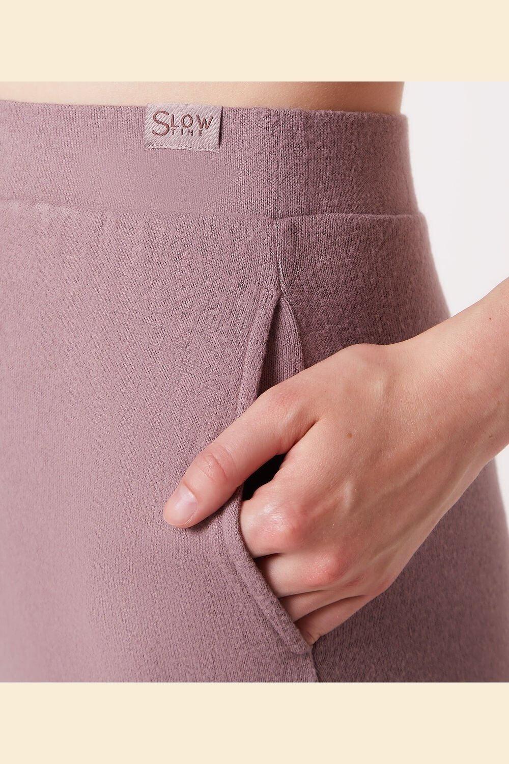 ETAM - מכנסי פיג'מה אריג BEKER ורוד עתיק - MASHBIR//365