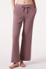 ETAM - מכנסי פיג'מה אריג ריב BALINA ורוד עתיק - MASHBIR//365