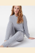 ETAM - מכנסי פיג'מה ארוכים EARLY אפור - MASHBIR//365