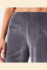 ETAM - מכנסי פיג'מה קטיפה VELVETY אפור - MASHBIR//365