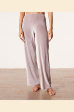 ETAM - מכנסי פיג'מה קטיפה VELVETY סגול לילך - MASHBIR//365