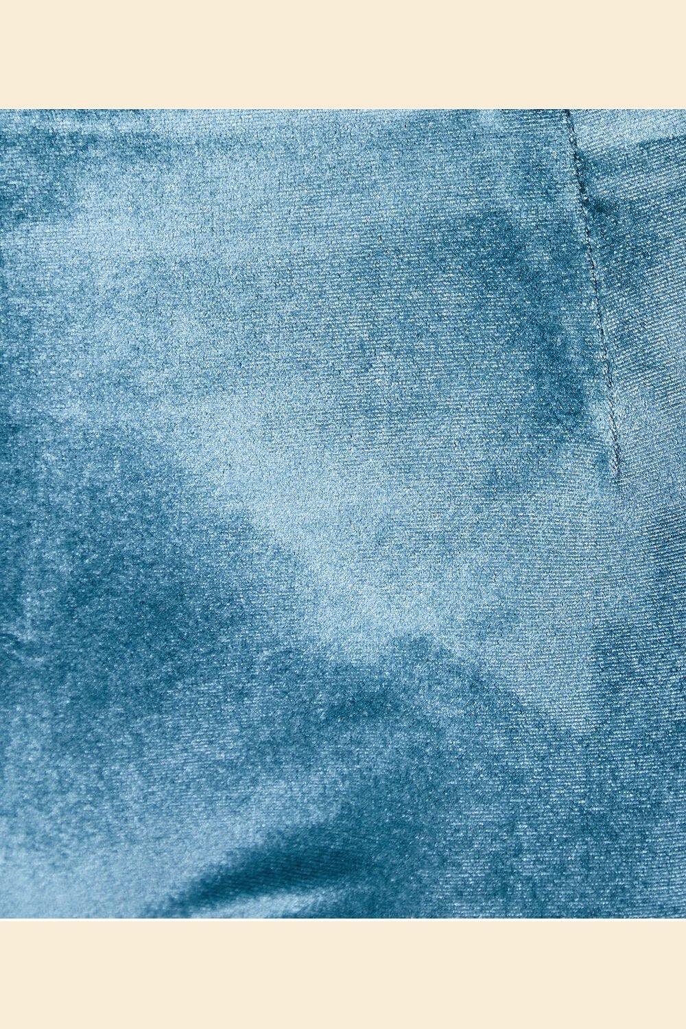 ETAM - מכנסי פיג'מה קטיפה VELVETY טורקיז - MASHBIR//365