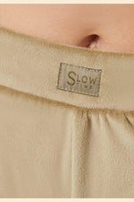 ETAM - מכנסי פיג'מה קטיפתיים BERTY חאקי - MASHBIR//365