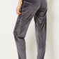 ETAM - מכנסי פיג'מה קטיפתיים DUNKAN בצבע אפור - MASHBIR//365 - 2