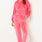 ETAM - מכנסי פיג'מה קטיפתיים DUNKAN בצבע פוקסיה - MASHBIR//365 - 5